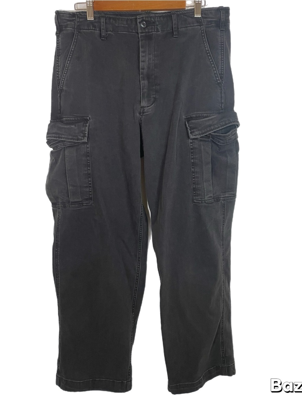 Uniqlo Men’s Military Cargo Work Pants - Vintage Wash Relaxed Fit
